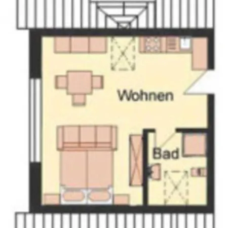 Haus Emsland アパート